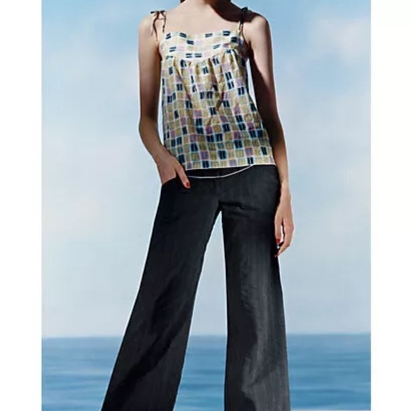 Anna Sui Anthropologie Mile Marker Cami Tank Top - Picture 2 of 14